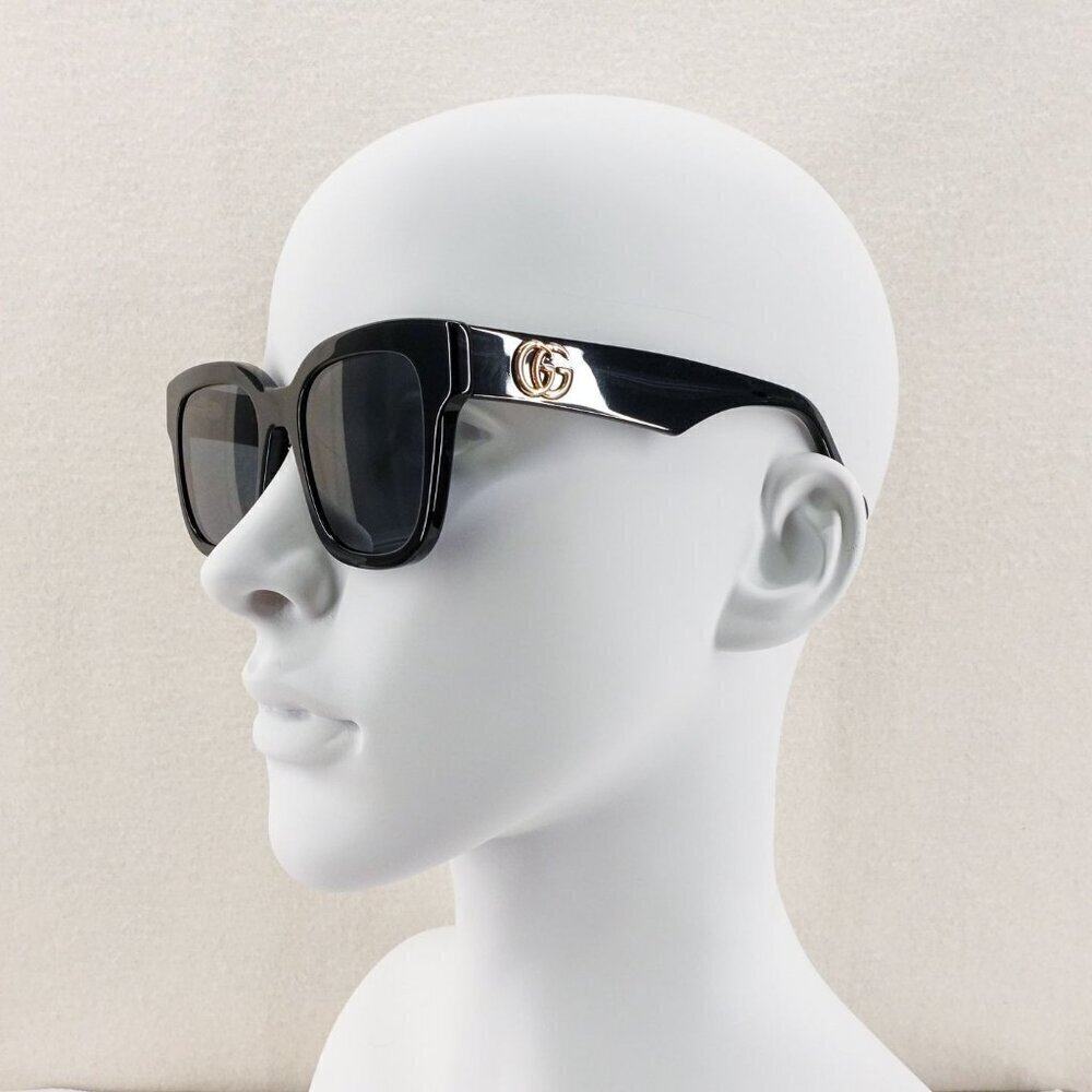 Gucci GG0998 Square Sunglasses Black Gray OS - Picture 10 of 15